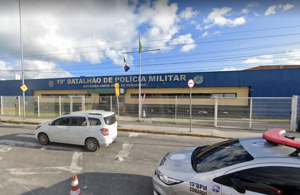 Agentes eram lotados no 19&ordm; BPM, no Recife. Foto: Reprodu&ccedil;&atilde;o/Google Street View