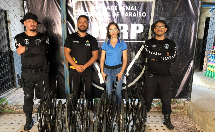 Serviços prestados por custodiados possibilitam a redução de pena garantida na Lei da Execução Penal (LEP) - Foto: Seciju/Governo do Tocantins