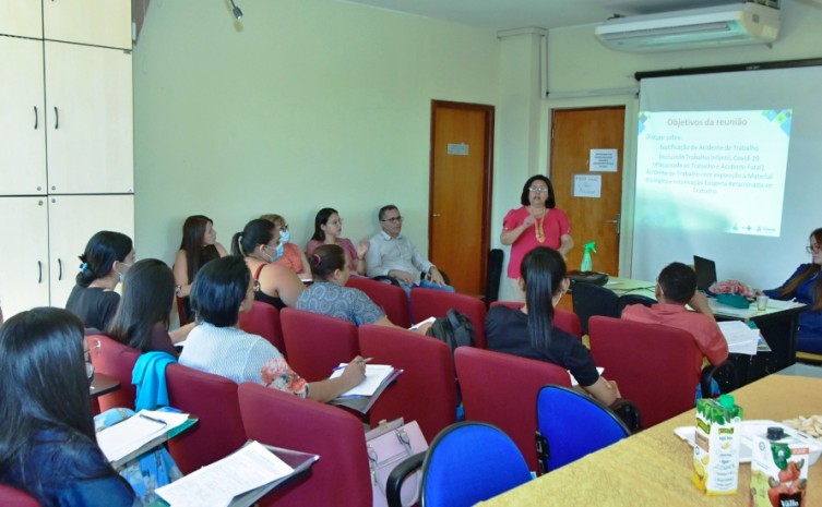 Técnicos dos municípios recebem capacitação sobre notificação de doenças relacionada aos trabalhadores - Foto: André Araújo/Governo do Tocantins