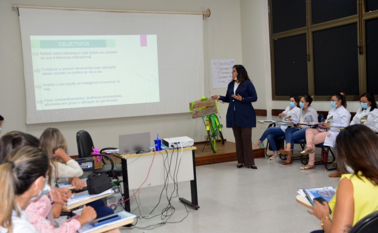 Treinamento tem o objetivo de refletir sobre liderança motivacional - Foto: Ellayne Czuryto/Governo do Tocantins