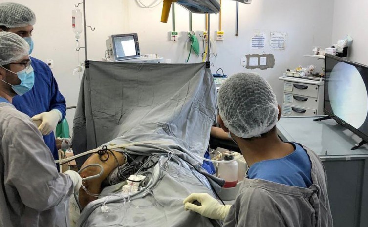 Inicialmente 10 pacientes serão atendidos com artroscopia no HRAug - Foto: SES/Governo do Tocantins