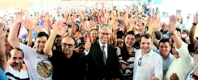 - Entrega de obras em Bacabeira (Foto: Nael Reis)