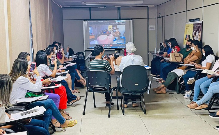 Técnicos de 57 municípios serão multiplicadores e conheceram as dependências do Lacen-TO onde serão processados os exames - Foto: SES/Governo do Tocantins