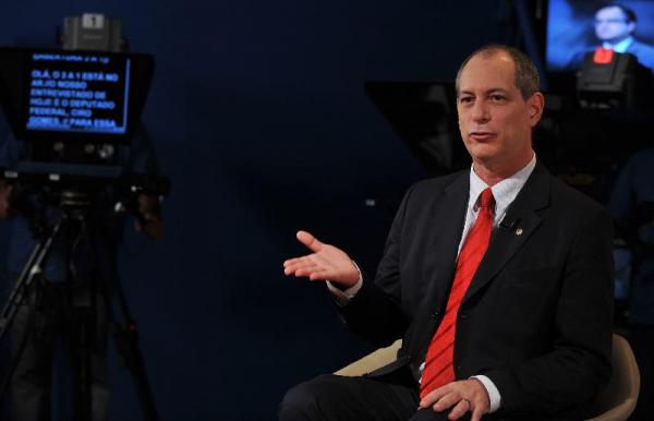 Ex-governador do Ceará e pré candidato a presidente, Ciro Gomes (PDT).