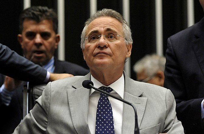 O senador Renan Calheiros apresentou projeto de lei que concede anistia a hackers que vazaram mensagens - (Foto: Luis Macedo / Câmara dos Deputados - 15.12.201621)