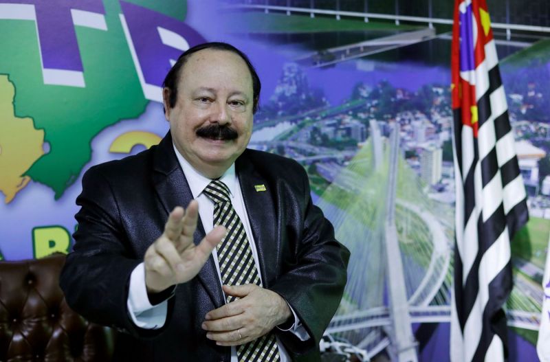 Levy Fidelix participou das eleições pela prefeitura de São Paulo, em 2020. - (Foto: ALEX SILVA/ESTADÃO CONTEÚDO)