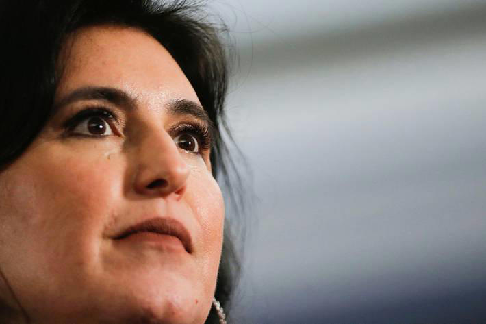 ‘Perdi a eleição para o orçamento secreto. Eis a versão 2.2 do mensalão’, disse Tebet. Foto: Adriano Machado/Reuters