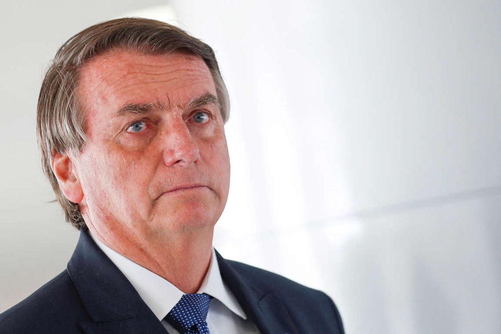 Presidente Jair Bolsonaro no Palácio do Planalto - Foto: Reuters