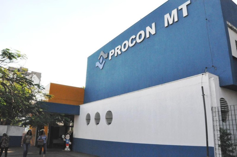 Sede do Procon-MT, em Cuiabá - Foto por: Assessoria