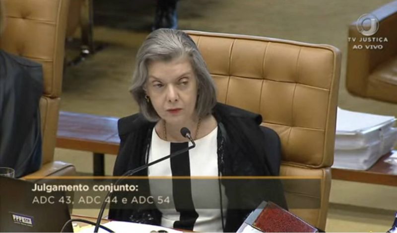 Cármen Lúcia, ministra do STF - (Foto: Reprodução/TV Justiça)