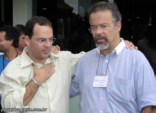 Ex-vereador Sivaldo Albino e o Ministro Raul Julgmann
