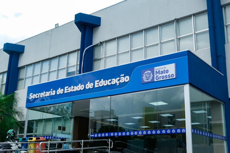 Sede da Secretaria de Estado de Educação - Seduc-MT - Foto por: David Borges