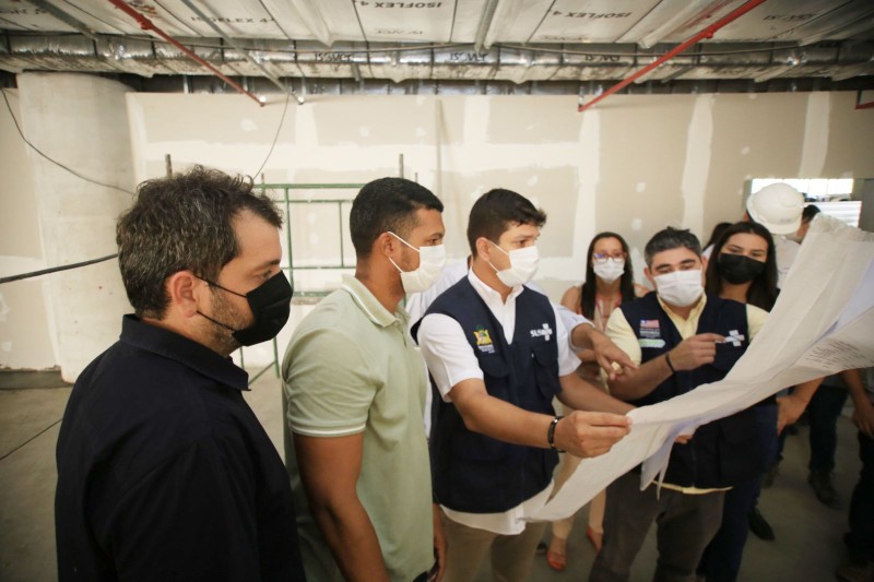 - Terceira etapa da obra inclui a construção da Unidade de Tratamento para Queimados (Foto: Márcio Sampaio)
