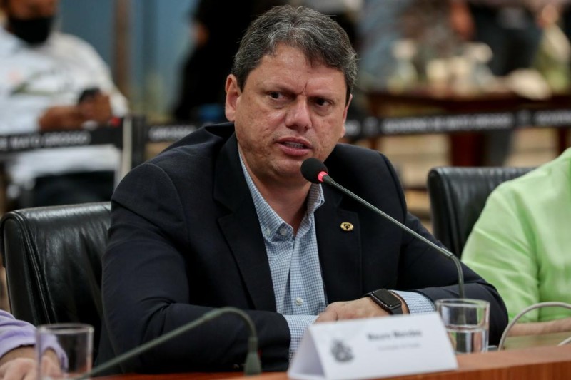 O ex-ministro da Infraestrutura, Tarcísio Gomes de Freitas