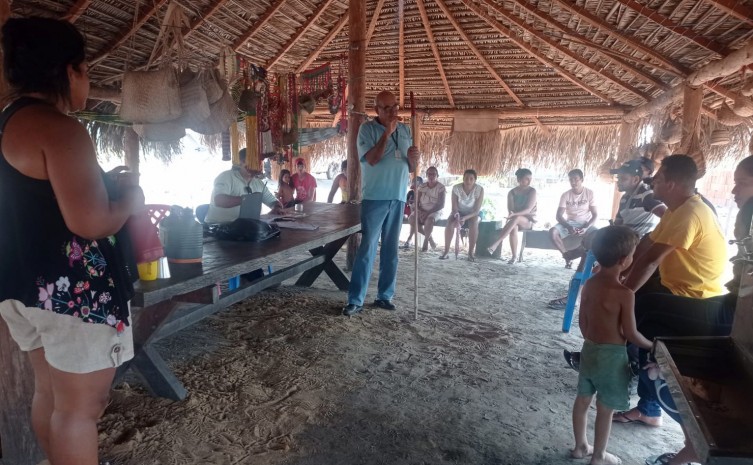 Ruraltins leva políticas públicas para indígenas da Lagoa da Confusão - Foto: Ruraltins/Governo do Tocantins