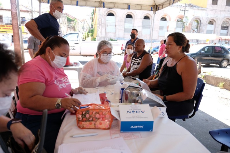 - População teve acesso a serviços de saúde durante a ação. (Foto: Ilano Lima)