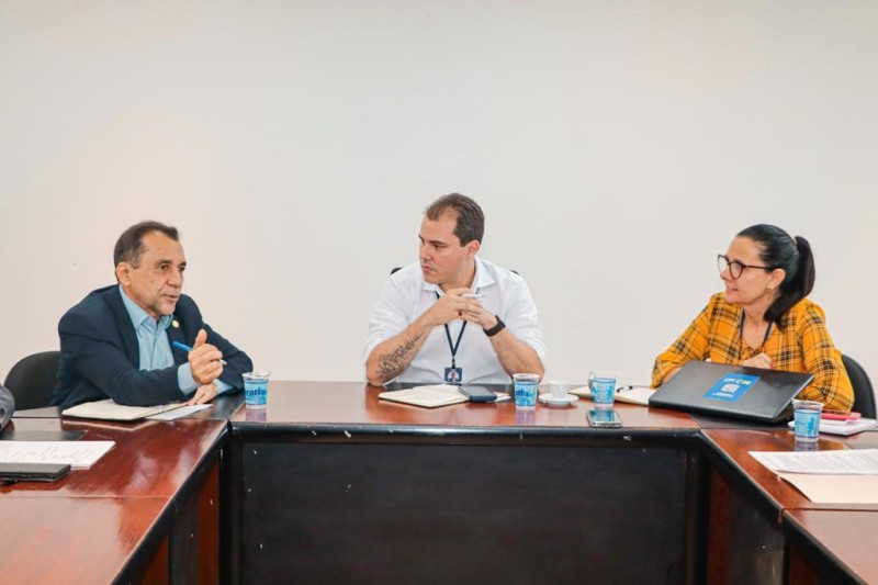 - Secretário Cassiano Pereira Junior durante avaliação do Fopema sobre os seis meses de comitês temáticos do fórum (Foto: Divulgação)