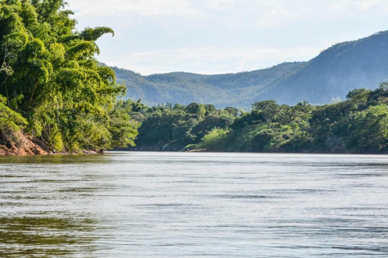 Rio Araguaia em Barra do Garças - Foto por: Tchélo Figueiredo - Secom/MT