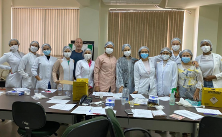 Equipes são capacitadas para tratamento da sífilis que é ofertado gratuitamente no Sistema Único de Saúde - Foto: Governo do Tocantins