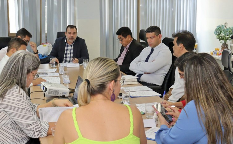 A 15ª Reunião Ordinária do Fumpol aconteceu na manhã desta sexta-feira, 14, na sede da SSP-TO, na Capital - Foto: Luiz de Castro/Governo do Tocantins