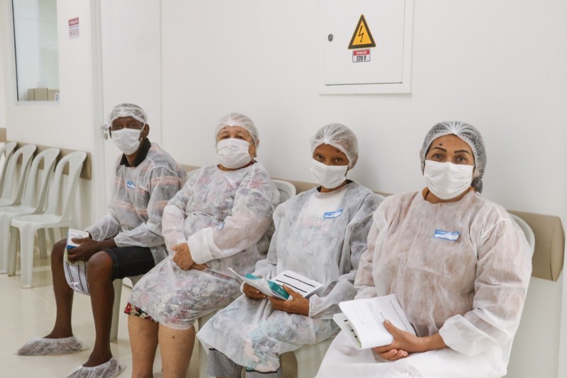 - Pacientes foram atendidos com a segunda etapa das cirurgias oftalmológicas (Foto: Divulgação)