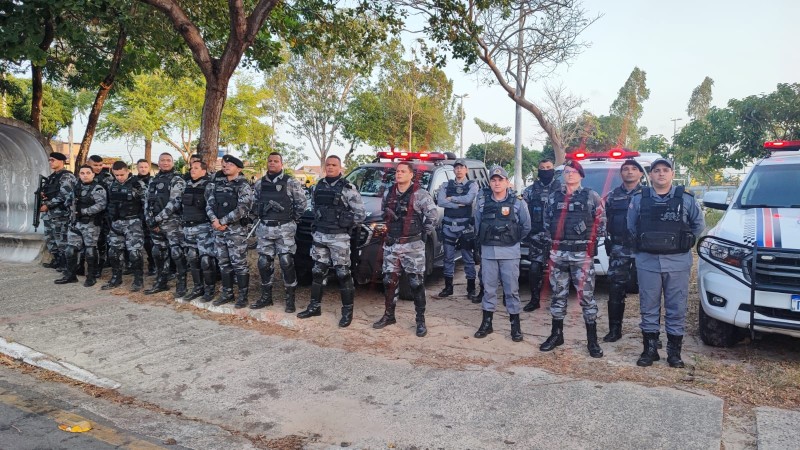 - Policiamento foi reforçado com a Operação Saturação (Foto: Divulgação)