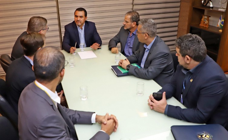 Governador Wanderlei Barbosa afirmou que o Governo está sempre de portas abertas para receber instituições financeiras consolidadas que estejam dispostas a estabelecer parcerias - Foto: Antonio Gonçalves/Governo do Tocantins