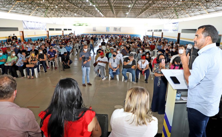 Entrega de Títulos em Taguatinga com a presença do governador Wanderlei Barbosa - Foto: Antonio Gonçalves/Governo do Tocantins