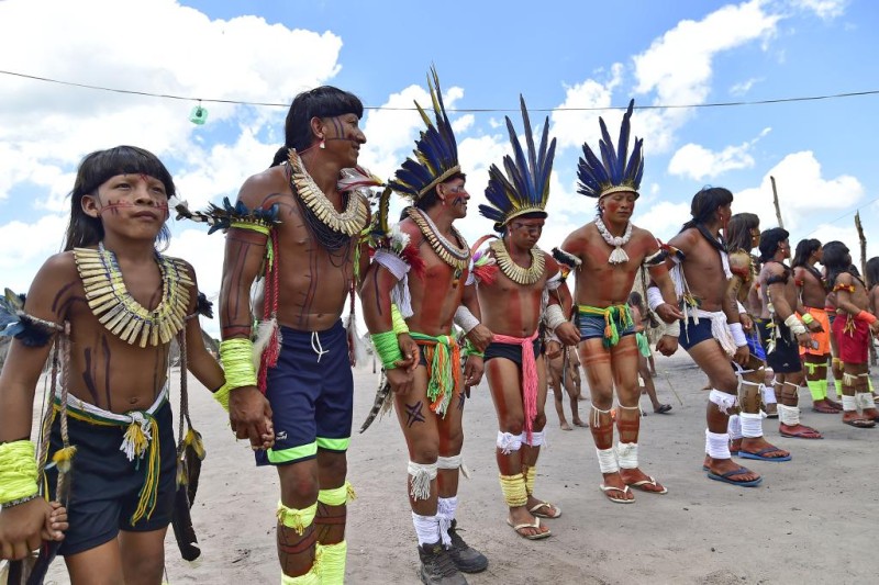 De acordo com o Censo Demográfico de 2010 (IBGE, 2012) o Estado de Mato Grosso possuí um total de 51.696 pessoas indígenas - Foto por: Josi Reis