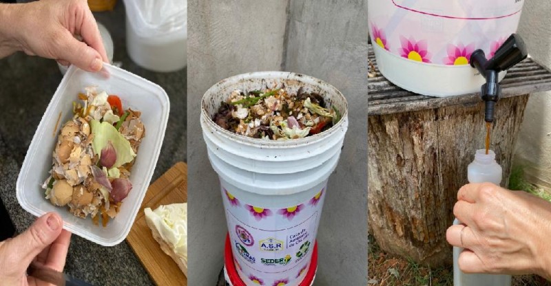 Solução simples e sustentável com as composteira doméstica - Foto por: Divulgação