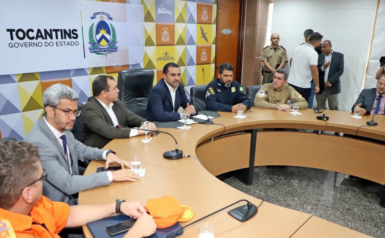Governador anuncia criação de Gabinete de Crise para atuar no monitoramento dos bloqueios no Estado do Tocantins - Foto: Esequias Araújo/Governo do Tocantins