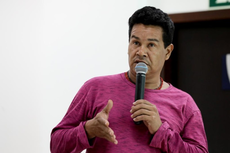 O líder indígena Antônio Tukureakireu