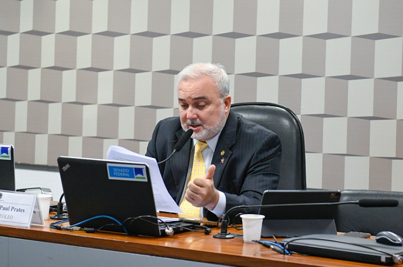 O relatório do senador Jean Paul Prates foi aprovado pela Comissão - Roque de Sá/Agência Senado
