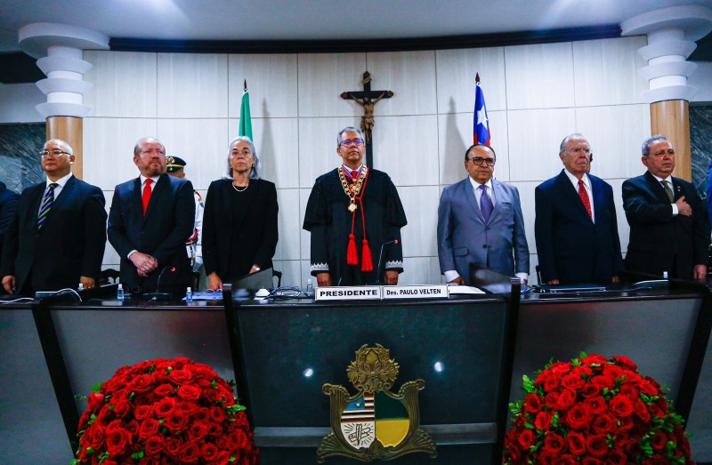 - Sessão solene dos 209 anos de fundação do TJ-MA. (Foto: Handson Chagas)