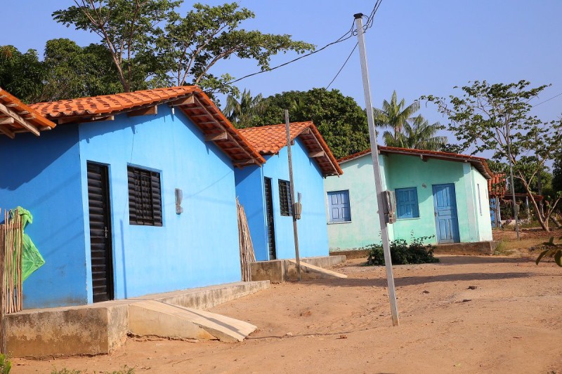- Casas entregues no município de Afonso Cunha (Foto: Divulgação)