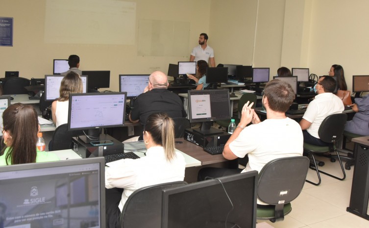 Treinamento de ferramenta Go.Data é realizado para profissionais de saúde no Tocantins - Foto: André Araújo/Governo do Tocantins