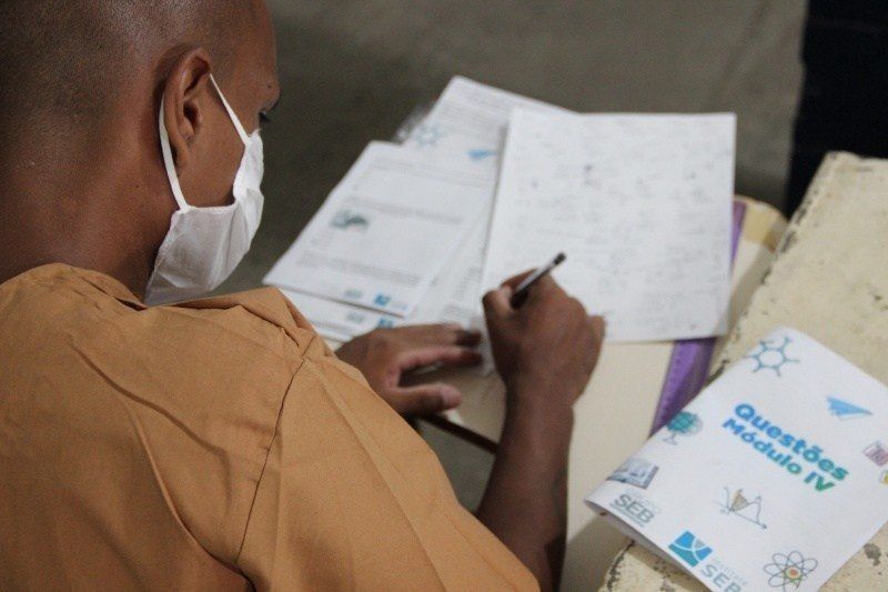 Mais de 2.400 presos de SP se classificaram no Enem para concorrer a vaga no Sisu - (Foto: Reprodução )