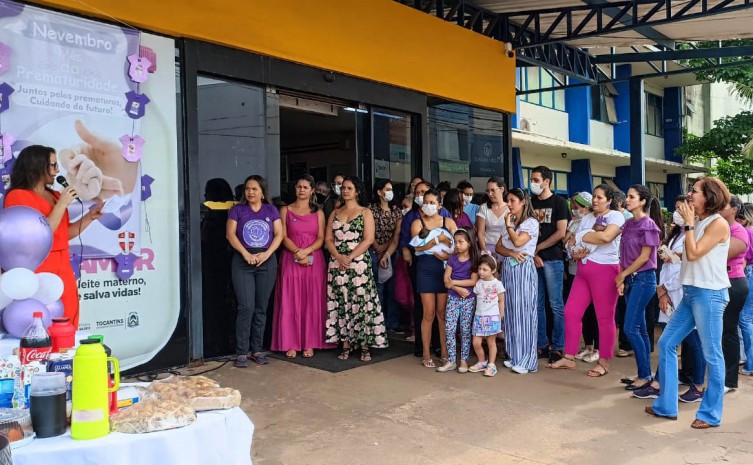 Momento comemorativo contou com depoimentos de mães e funcionários do HMDR - Foto: Erlene Miranda/Governo do Tocantins