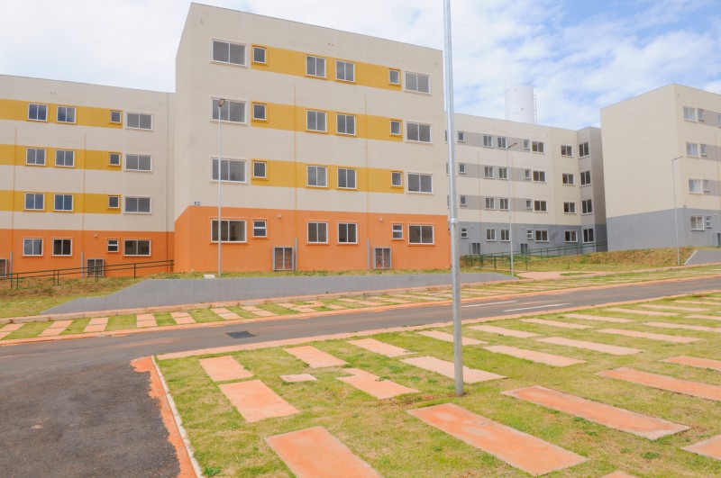 Há sete opções no Paranoá Parque. Os imóveis têm metragens de 840 m² a 1,5 mil m², com entradas a partir de R$ 11,7 mil | Foto: Paulo H Carvalho/Agência Brasília