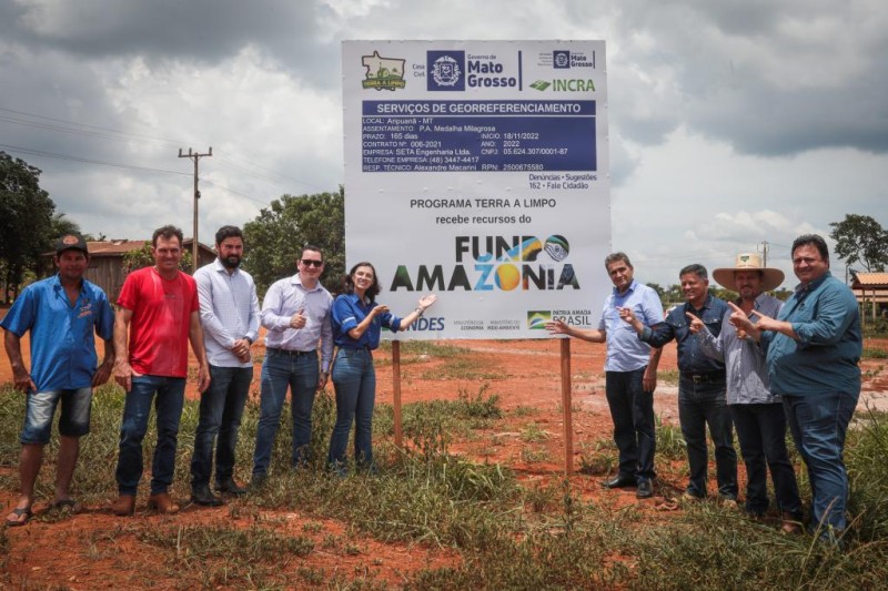 Ação irá beneficiar quase 500 famílias com a entrega de títulos definitivos - Foto por: Michel Alvim
