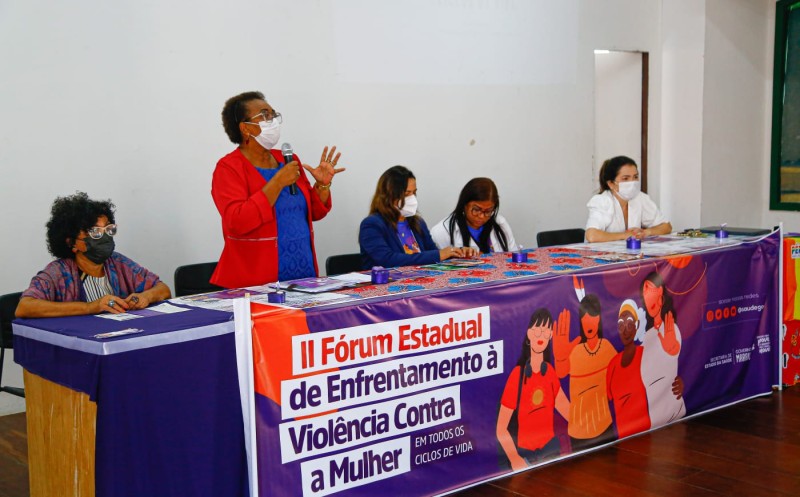 - Fórum de Enfrentamento à Violência contra a Mulher (Foto: Handson Chagas)