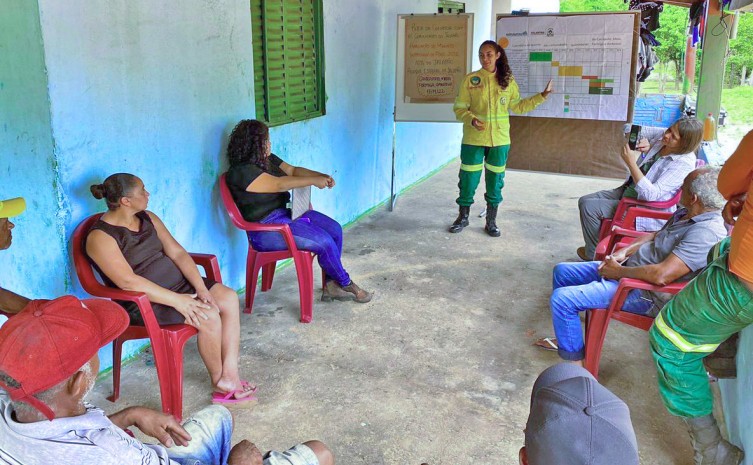 Reunião dos quilombos carrapato, Ambrósio, Mata e Formiga apontaram o cumprimento do calendário deste ano como um ponto positivo - Foto: Naturatins/Governo do Tocantins