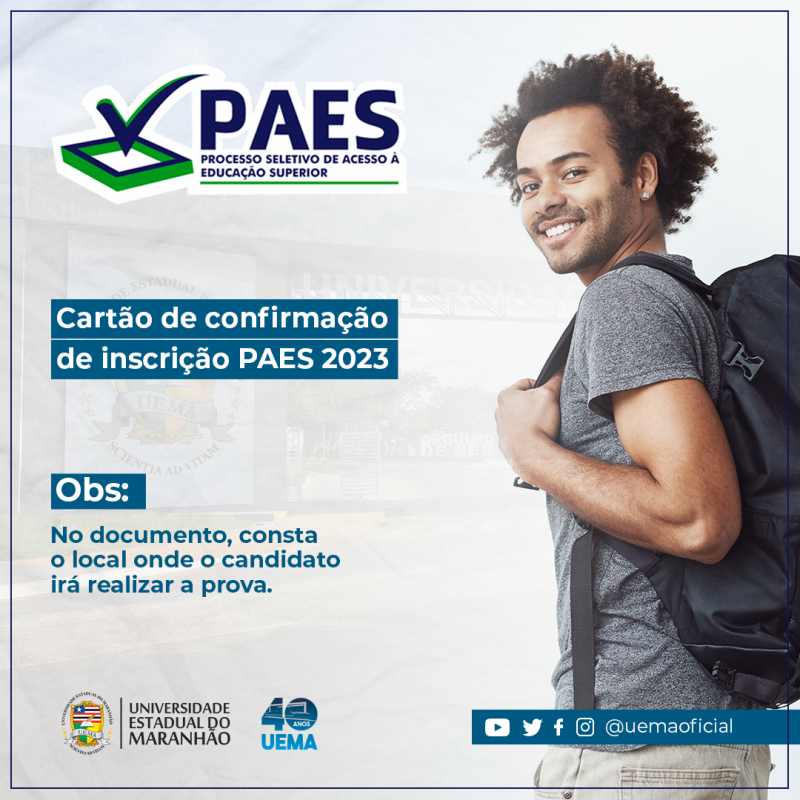 - Processo Seletivo de Acesso à Educação Superior (Foto: Divulgação)