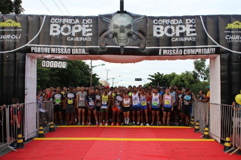 Inscrições para Corrida do Bope seguem abertas - Foto por: PMMT