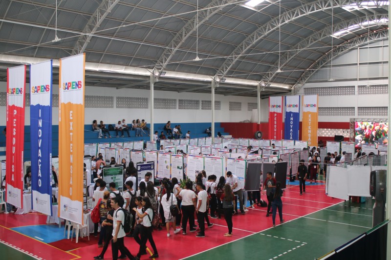 - A SAPIENS é o maior evento de divulgação científica da Região Tocantina do Maranhão. (Foto: Divulgação)