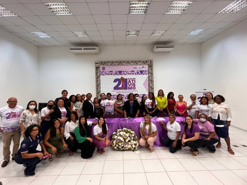 - Iniciativa faz alusão aos 21 Dias de Ativismo pelo Fim da Violência Contra as Mulheres (Foto: Divulgação)