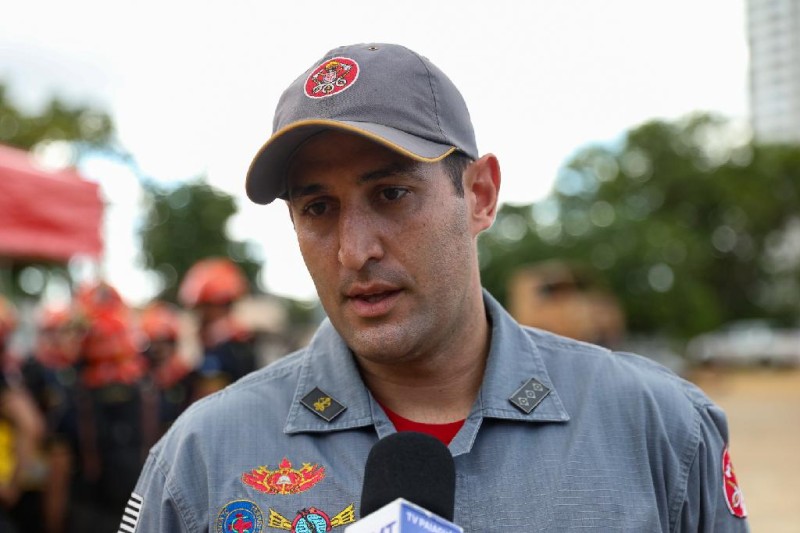 Capitão Clóvis Augusto Michelin é um dos instrutores do 1º Curso de Salvamento Veicular Pesado - Foto por: Christiano Antonucci