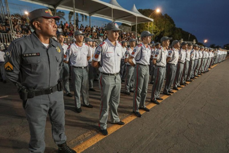 Escola Estadual Militar Tiradentes realiza formatura de 420 alunos de Cuiabá e Várzea Grande - Foto por: Michel Alvim - SECOM / MT