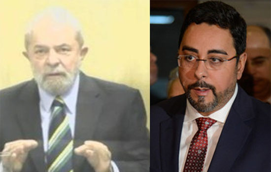 Lula e o juiz Marcelo Bretas