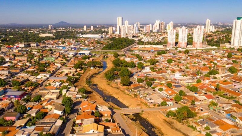 Obras de ampliação da Avenida Parque do Barbado em Cuiabá - Foto por: Rafael Marques/Secom-MT